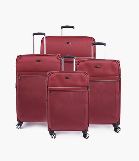 Travel bag set of 4 luggage trolly case  , Red