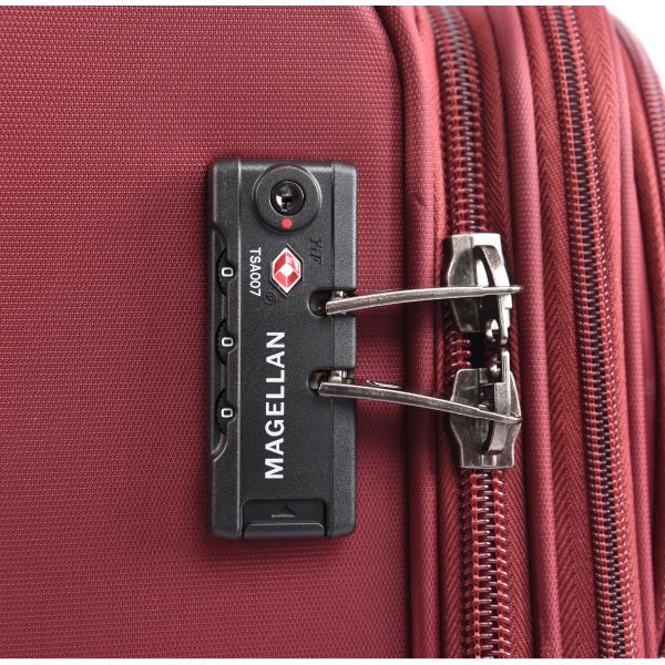Magellan trolly  travel luggage bag