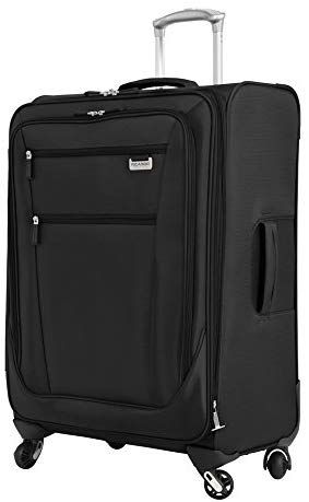 CABIN LUGGAGE Ricardo Beverly Hills Del Mar, 4 Wheel Expandable Upright, 25-Inch, Black, One Size