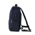 Laptop bag with side zippers for easy access